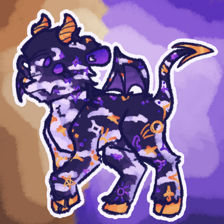 feral chibi fursona