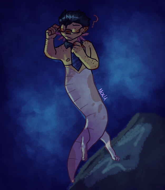 tss x mermay au fanart