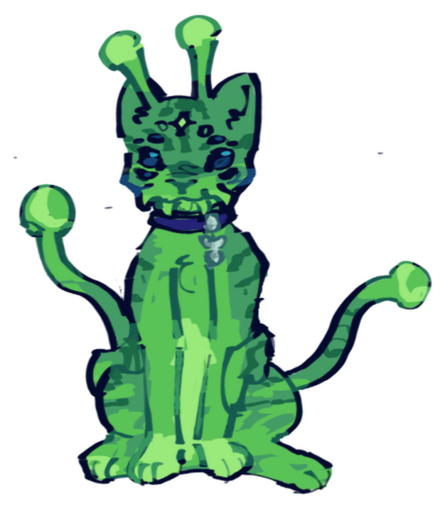 alien cat